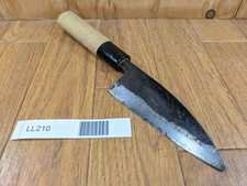 DAMAGED Japanese Chef's Kitchen Knife DEBA Vintage BLUE STEEL JP 106/230mm LL210