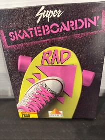 Super Skateboardin' (Atari 7800, 1988) Game, Box Only