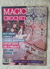 Preowned Magic Crochet Magazine April 1990  N...