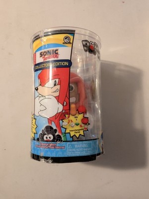 ''Knuckles'' Mr. Potato- Head Pop Taters, Sonic the Hedgehog Figure, Collectors Ed