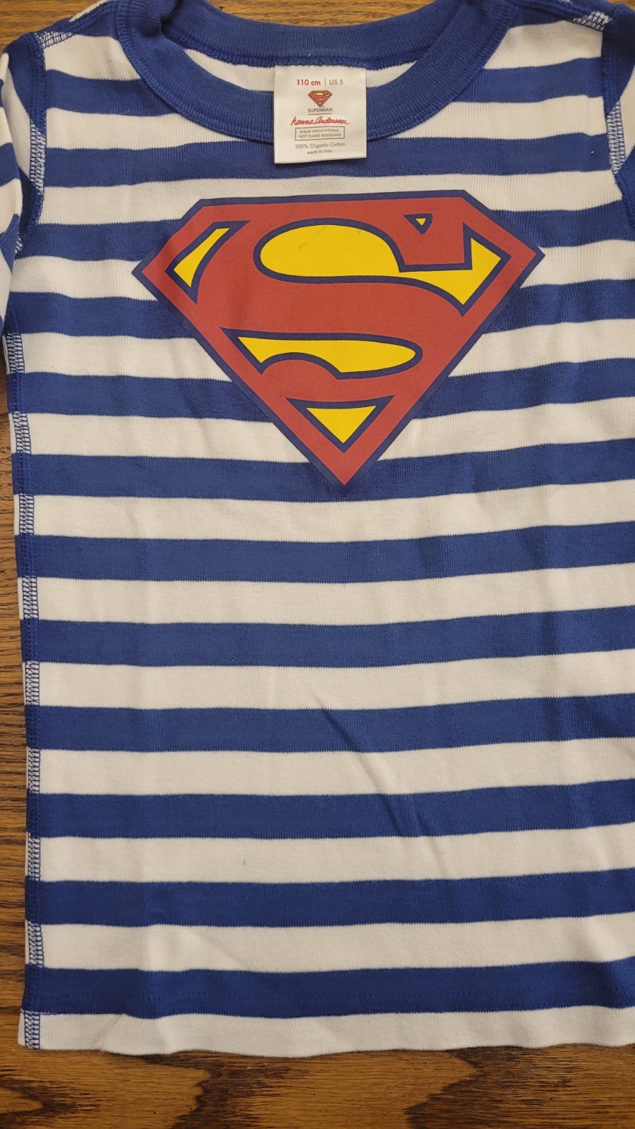 Hanna Andersson PJs Pajamas Lot / Bundle - 110 / 5 - Superman Star Wars Cat Hat image 7