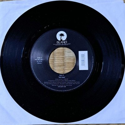 Sum 41 Still Waiting 7 Inch Record Juke Board