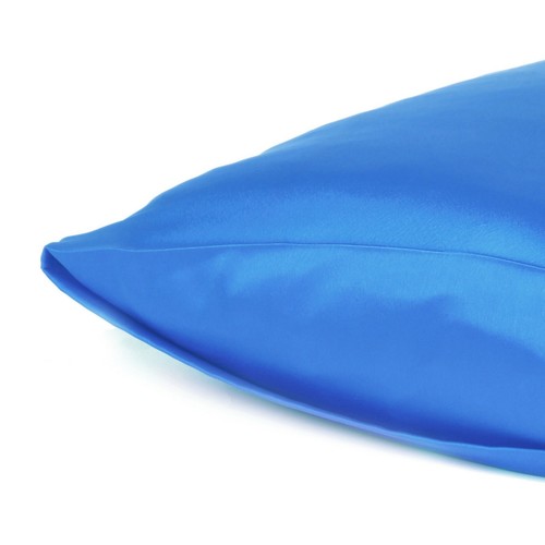 2 Pcs Premium Satin Bed Pillow Case Covers Soft Pillowcases Standard Queen King - Picture 99 of 273