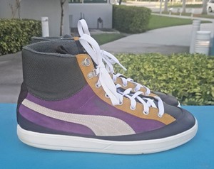 purple high top sneakers