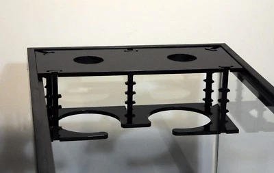 MODULAR MARINE Dual 4" adjustable filter sock holder for micron bags. aquarium refugium sump