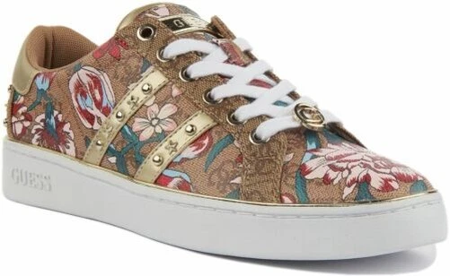 GUESS Donna Bevlee Pizzo Scarpe Ginnastica Stampa Floreale IN
