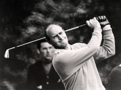 Eric Brown of Great Britain in action at Wentworth circa 1968 Old Photo