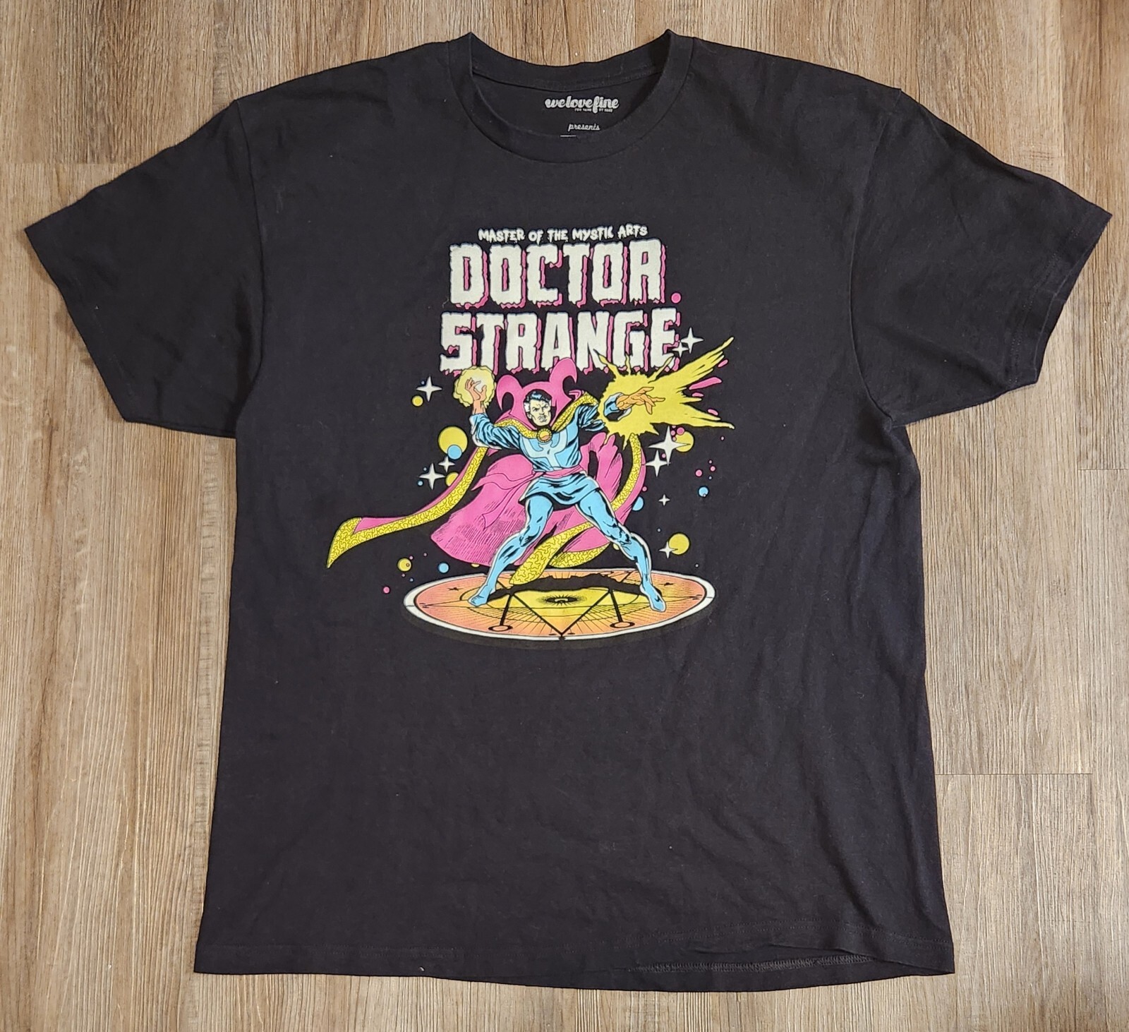 Doctor Strange Master Of The Mystic Arts Welovefine Tshirt XL Black | eBay