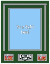PHILADELPHIA EAGLES New 11x14 Custom SUPERBOWL 59 Frame Kit For 8x10 Photo 1/1