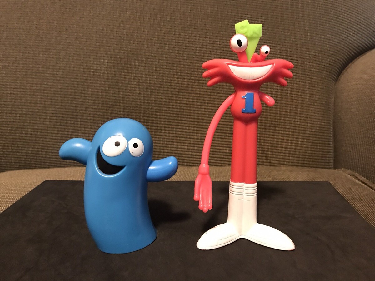 Rare 2007 Cartoon Network Foster's Home for Imaginary Friends Blue