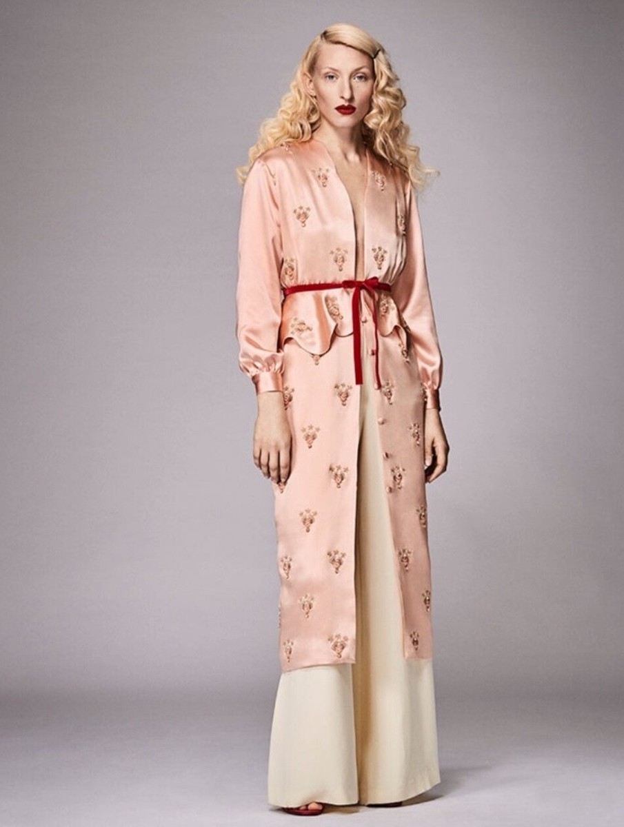 MARKARIAN Silk Long Dress Size: XL | US 12 Gorgeous with amazing hand bead  work | eBay