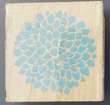 Inkadinkado Peony Print 95866 Rubber Stamp Flower Floral Spring Crafts Art
