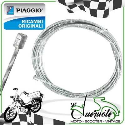 Câble Accélérateur Boisseau Commande Gaz Piaggio CIAO 50, Boxer Bravo, Ciao - Photo 1/2
