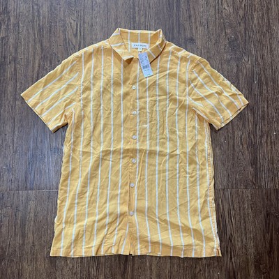 Pacsun Mens Samll Yellow / White 
