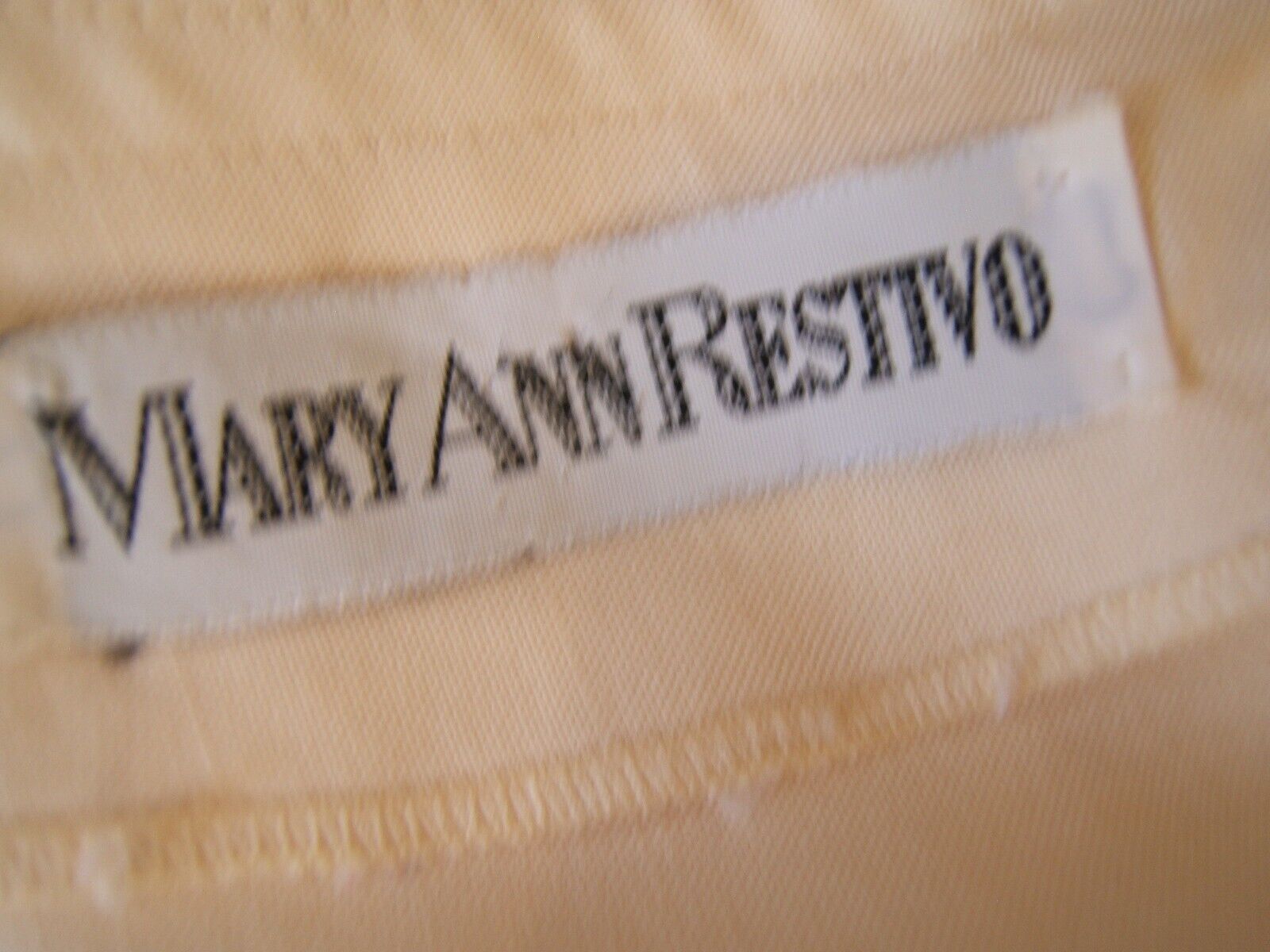 Vintage Mary Ann Restivo Silk Cream  Dress and Ja… - image 8