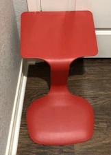 Red ECR4Kids The Surf Portable Lap Desk, Flexible Seating Homeschool & Classroom