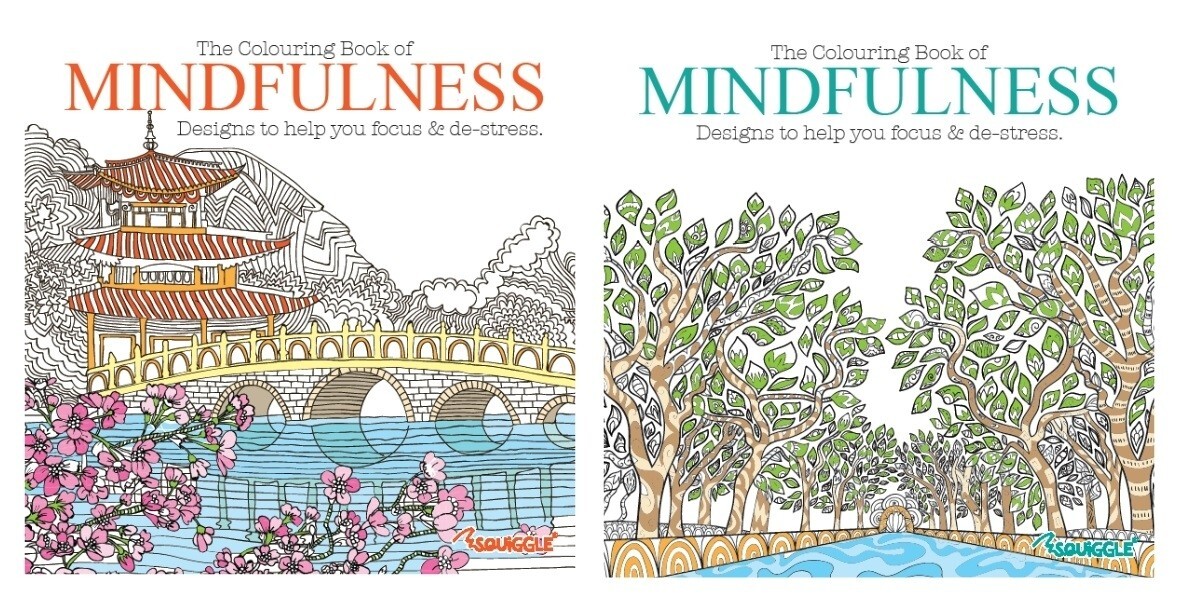 B&Q -  Mindfulness Colouring Book Assorted Therapeutic Colouring Designs Features Detailed Patterns To Promote Relaxation And Focus - Image 5