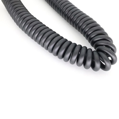 Adjustable Microphone Speaker Cable Spring Line For KMC-27 TK-690 TK-790 TK-890 - Zdjęcie 6 z 8