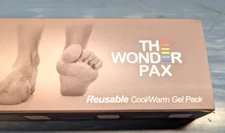 The Wonder Pax FEET Reusable Cool Warm Gel Pack - 1 Pair Boxed