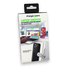 Laptop Sidekick Extending Magnetic Monitor Mount for Smartphones