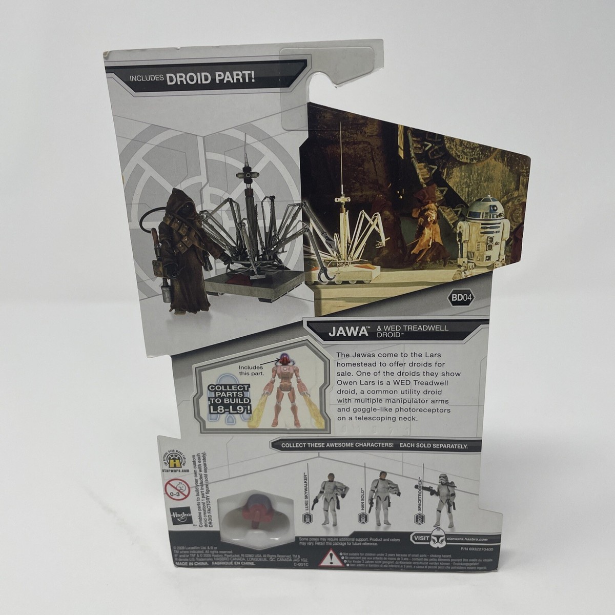 Star Wars Legacy Collection Jawa & Treadwell Droid (2009) Hasbro 