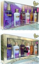 1 VICTORIAS SECRET 6 PC AMBER ROMANCE LOVE SPELL PURE LOTION MIST LARGE GIFT SET