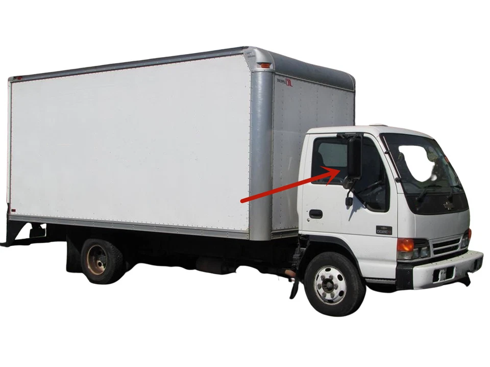 Vidrio de ventana de puerta delantera para pasajero Tiltmaster Cabover para Chevy W3500 W4500 W5500 Foto 2 de 4