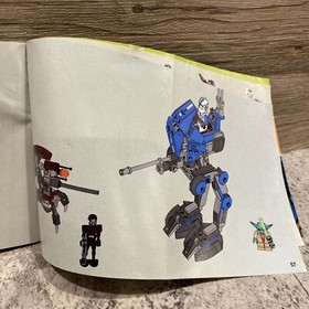 Lego Star Wars instruction booklet for # 75002