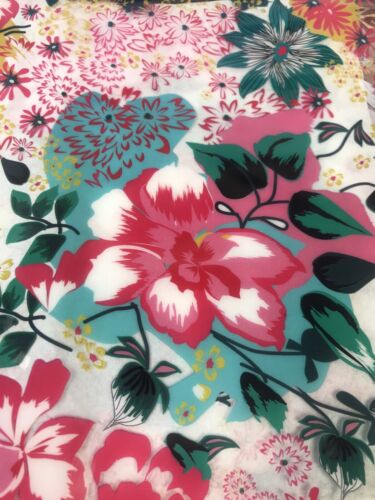 Juego de 3 piezas de bolsa cosmética de maquillaje de viaje rosa floral Kensie - Imagen 4 de 6