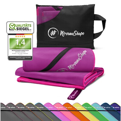 NirvanaShape    Mikrofaser Handtuch Reisehandtuch Badetuch Strandtuch Fitness