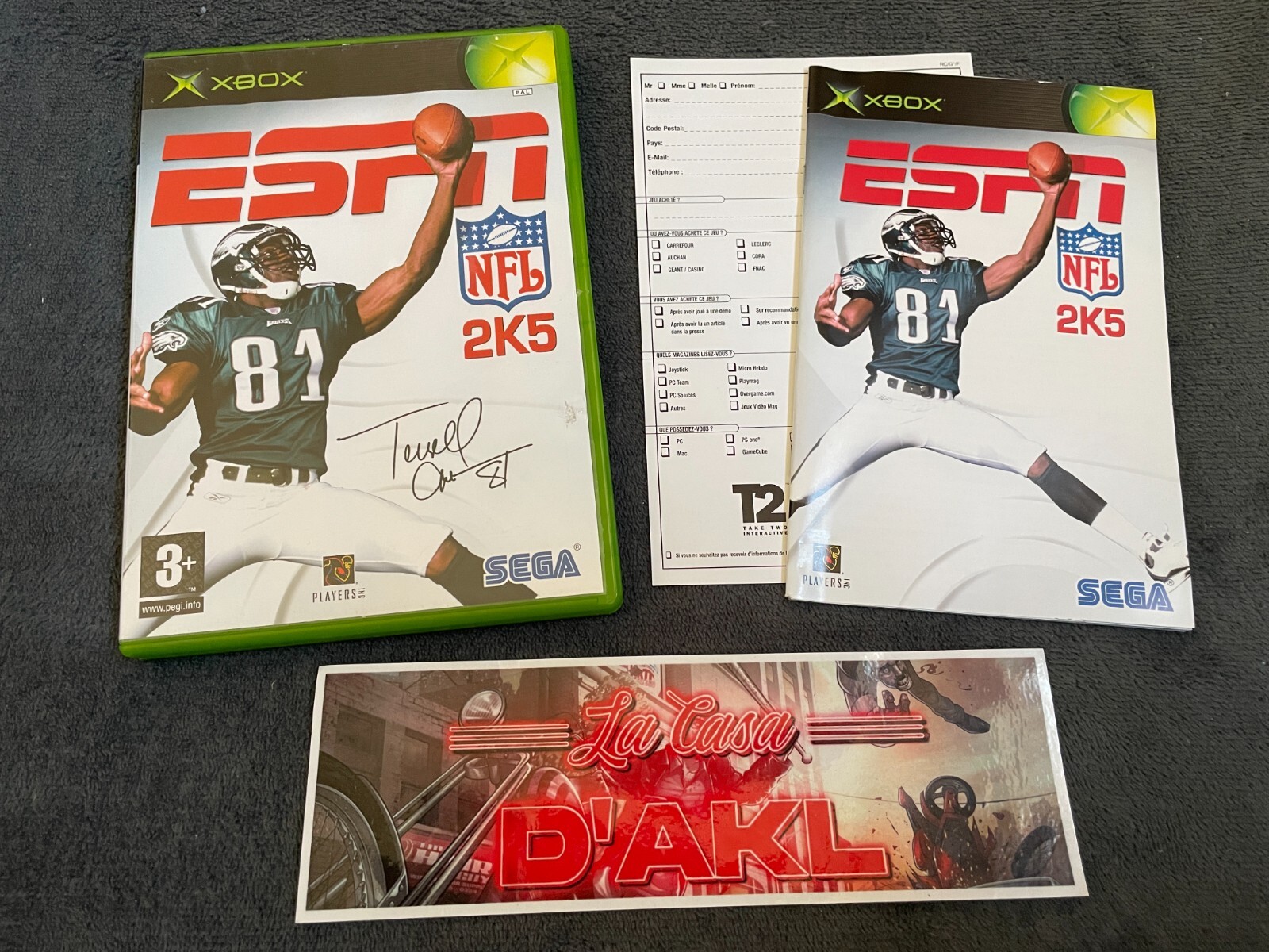 ESPN NFL 2K5 complet sur Xbox Classic 1st gen - FR TTBE