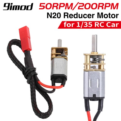 N20 Mini Reduzier Motor Langsames Metallgetriebe für 1/35 Orlandoo Hunter RC Car - Bild 2 von 12