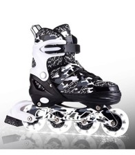 Kuxuan Skates Adjustable Inline Skates for Kids Small.