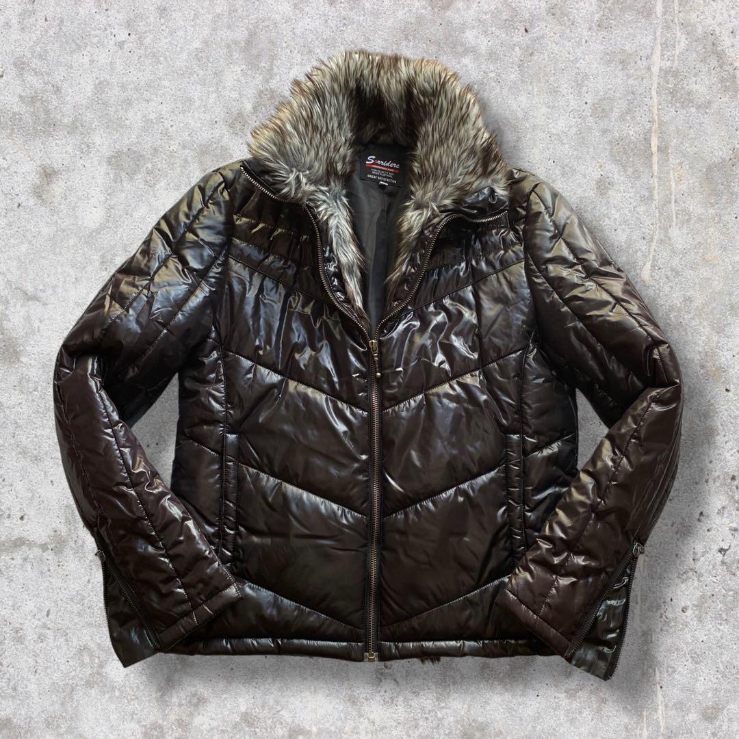 ジャケット・アウター 00s grunge far riders jacket y2k 00s archive mouton far jacket riders y2kの通販 by m brand｜ラクマ