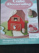 DeAGOSTINI Cake Decoration Magazine Farmyard barn cake N88 VGC 