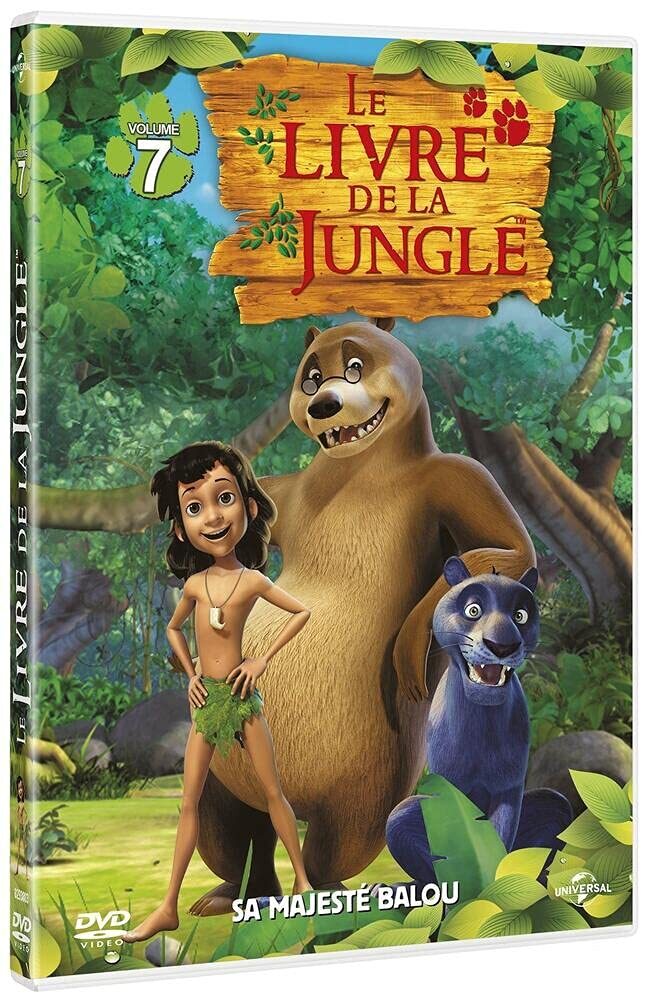Le livre de la jungle, vol. 7 : sa majesté balou (DVD)