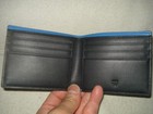 100% AUTHENTIC MCM BLUE SPLASH LOGO CARD CASE/WALLET/BILL FOLD — photo 6