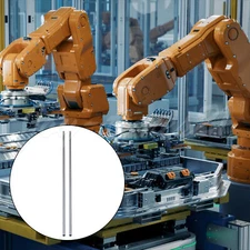 2 Pcs Cylinder Linear Motion Shafts Axis for 3D Printers 19.69x0.31 Inch