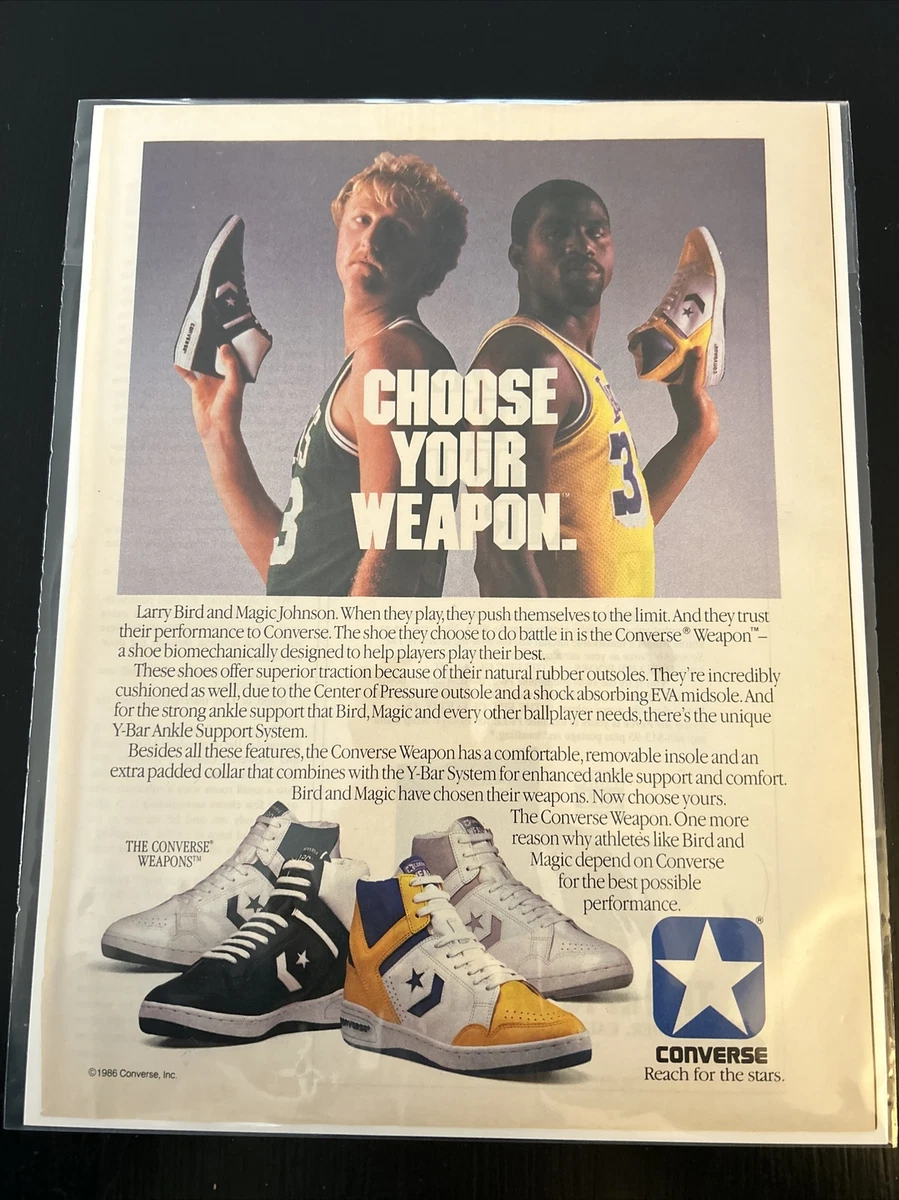 Larry bird magic johnson converse cheap