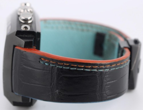 Reloj Tag Heuer Monaco Twenty-Four negro azul naranja 40,5 mm CAL5110.FC6265 - Imagen 7 de 10