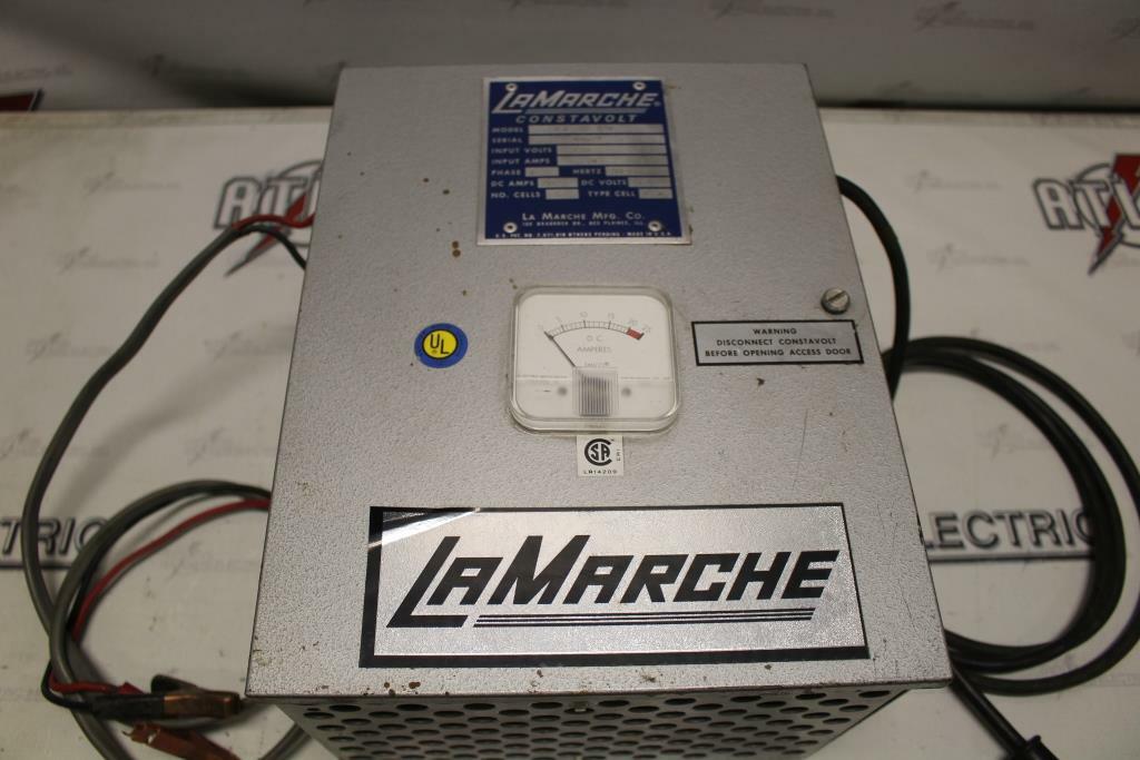 LAMARCHE A5E2012V CONSTAVOLT BATTERY CHARGER 120V INPUT AT 4 AMPS 12VDC DC AMP eBay