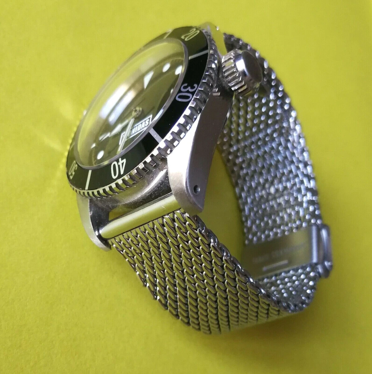 Bond' mesh watch bracelet - Stainless steel BOND type Milanese watch strap