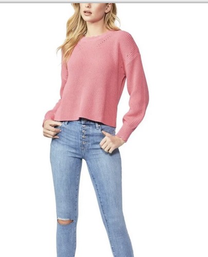 Maglione PAIGE Yenni, manica a palloncino, rosa/rosa sensuale, grande (10/12), nuovo con etichette - Foto 11 di 12