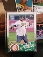2015 Topps Biz Markie First Pitch #FP05 Rapper Oakland Athletics 🔥