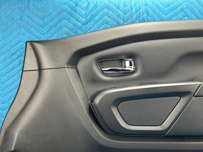 Nissan Titan XD Front Passenger's Door Interior Trim Panel Black:G