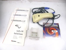 BARCODE SCANNER PS/2 KEYBOARD WEDGE HANDHELD INTERMEC SCANPLUS 1800
