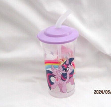 Unisex My Little Pony Characters 14 oz Tumbler Cup with Straw-Brand New