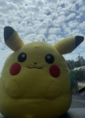 Squishmallows Pokemon Pikachu 10-in Plush