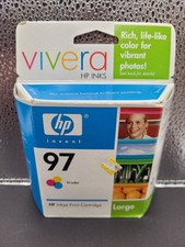 Genuine HP 97 Tri-Color Ink Cartridge C9363WN LARGE Brand New OEM FACTORY SEALED