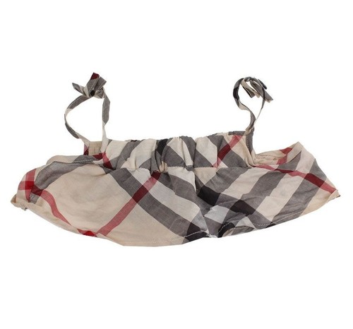 Burberry Kinder Beige Kariert Rüschen Bikini Badeanzug 4Y 26810523 - Bild 2 von 6
